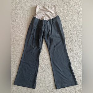 Gray maternity dress pants, XL
